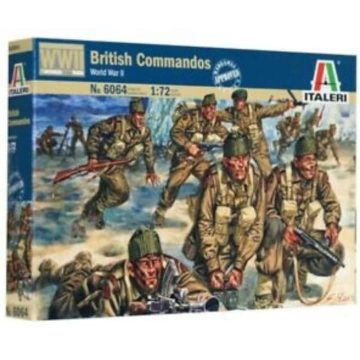   Italeri II. világháborús angol gyalogság katonák műanyag modell (1:72)