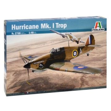   Italeri Hurricane Mk.I Trop repülőgép műanyag modell (1:48)