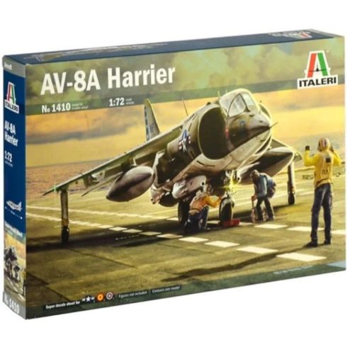 Italeri AV-8A repülőgép műanyag modell (1:72)