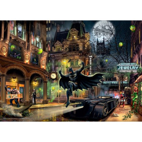 Schmidt Spiele Thomas Kinkade Studios - Batman Gotham City - 1000 darabos puzzle