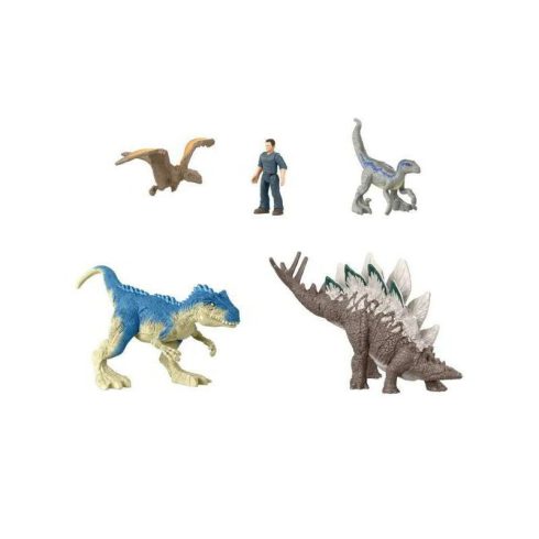 Mattel Jurassic World: Chaotic Cargo mini dínók meglepetés csomag (5 darabos)