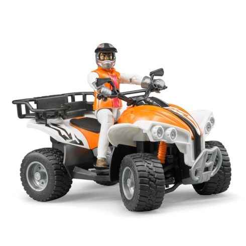 Bruder Bworld Quad sofőrrel - Színes