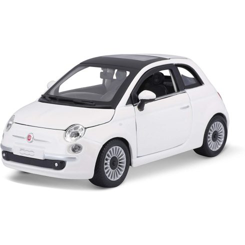 Bburago Fiat 500 autó fém modell (1:24)