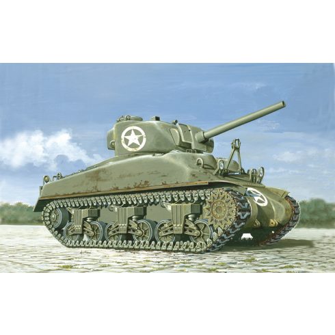 Italeri M4A1 Sherman harckocsi műanyag makett (1:72)