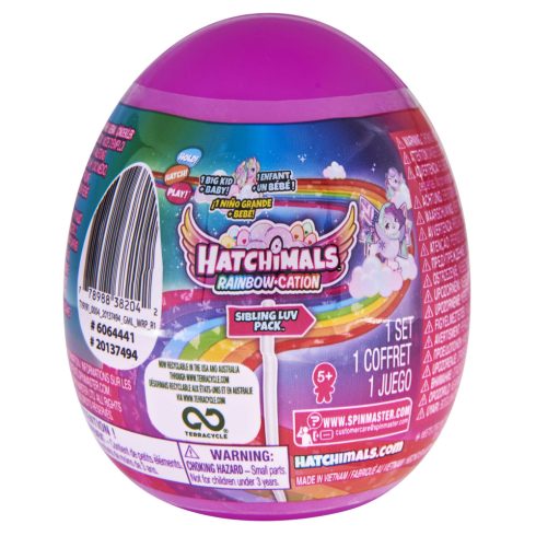 Spin Master Hatchimals Rainbowcation meglepetés tojás többfajta