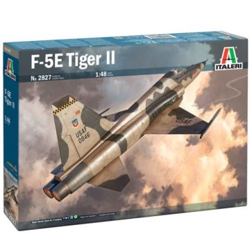   Italeri F-5E Tiger II vadászrepülőgép műanyag modell (1:48)