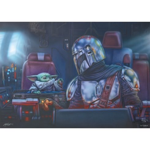 Schmidt Spiele Thomas Kinkade Studios Star Wars Two for the Road - 1000 darabos puzzle