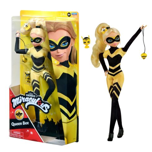 Playmates Toys Miraculous: Katicabogár és Fekete Macska - Méhkirálynő baba