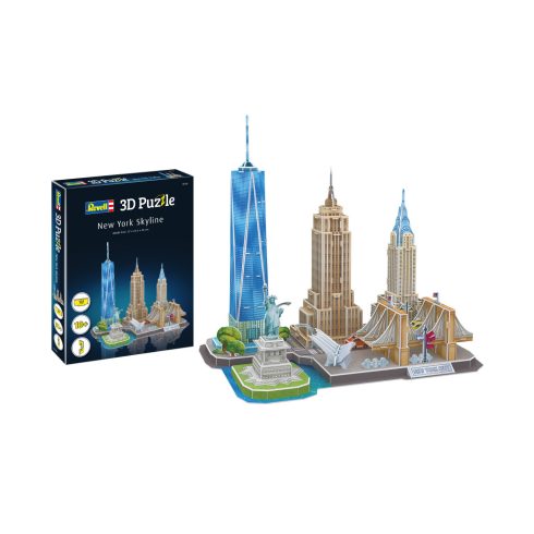 Revell New York látképe 123 darabos 3D Puzzle