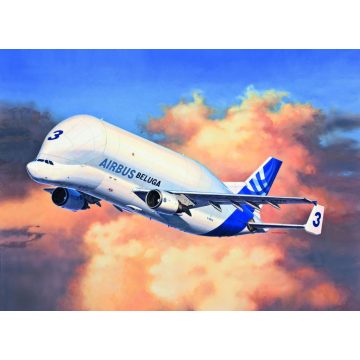   Revell Beluga Plan Airbus A300-600ST repülőgép műanyag makett (1:144)