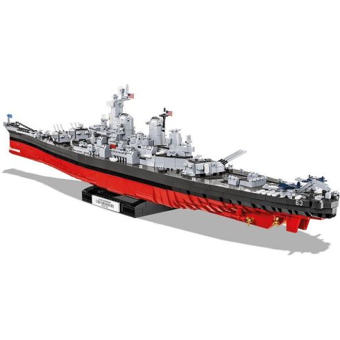 COBI Battleship Missouri hajó 2655 darabos építő készlet