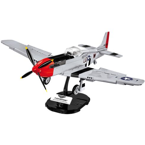 COBI P51D Mustang repülőgép 350 darabos építő készlet