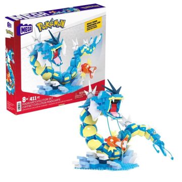   Mattel MEGA Pokémon Magikarp Evolution 411 darabos építő készlet