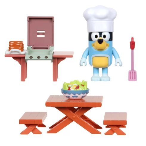 Moose Toys Bluey Családi BBQ szett