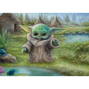   Schmidt Spiele Thomas Kinkade Studios Star Wars - Grogu a gyermek - 1000 darabos puzzle