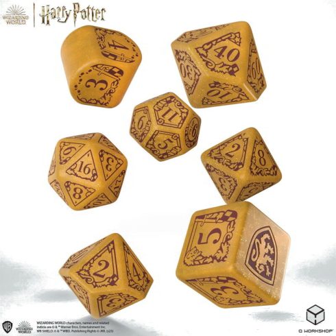 Harry Potter: Griffendél Dobókocka szett - Arany (7db/csomag)