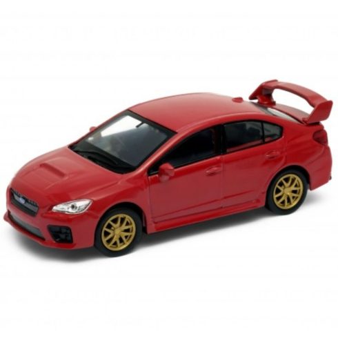 Welly Subaru WRX STI autó fém modell (1:34)