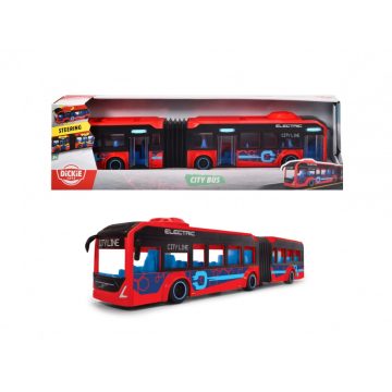 Dickie Toys Volvo busz - Piros