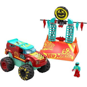 Mattel MEGA Hot Wheels Monster Trucks autó - Piros/kék