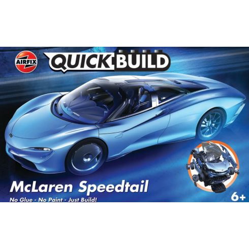 Airfix Quickbuild Mclaren Speedtail sportautó műanyag modell