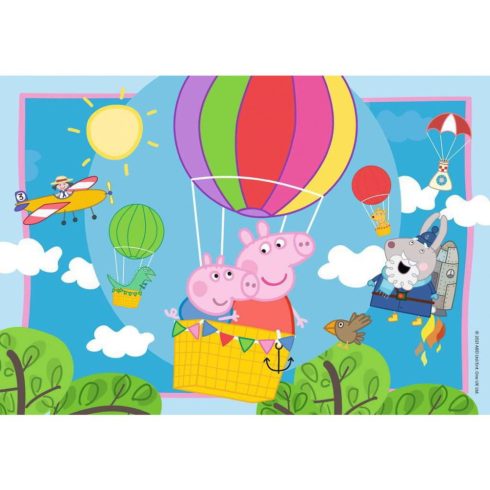 Ravensburger Peppa kalandjai - 2x12 darabos puzzle