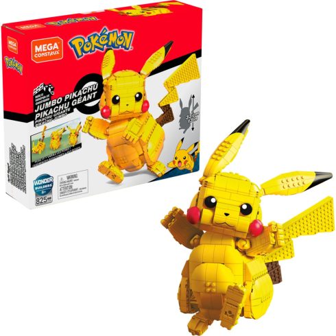 Mega Pokémon Jumbo Pikachu építőjáték