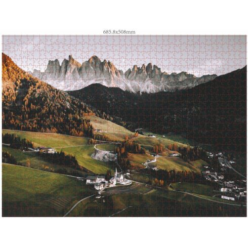 Ambassador Val di Funes Dolomitok (Tobias Haegg) - 1000 darabos puzzle