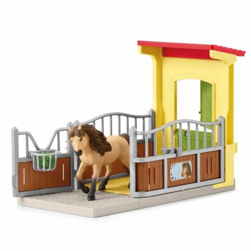 Schleich Farm World Lóállás Izlandi csődörrel