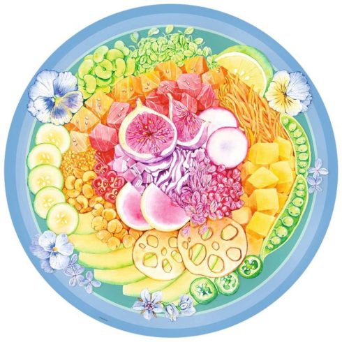 Ravensburger Circle of Colors Poke Bowl - 500 darabos puzzle