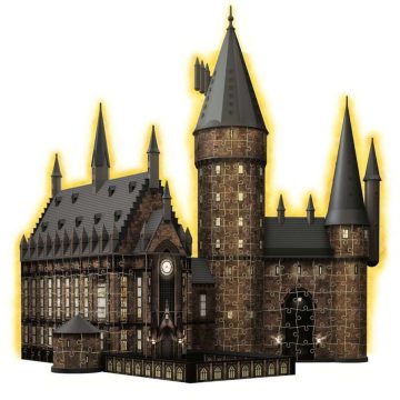   Ravensburger Roxfort kastély - A Nagyterem éjszakai kiadása - 540 darabos 3D puzzle