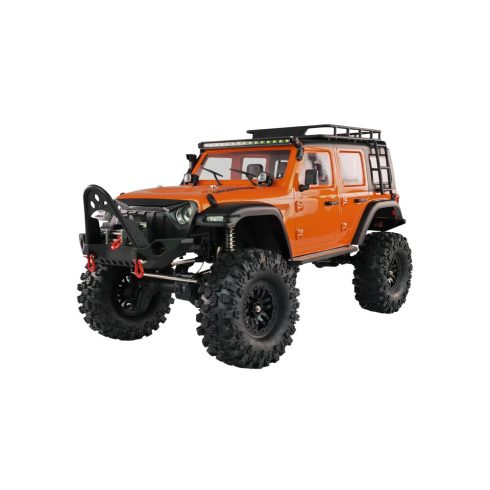 Amewi AMXRock Crosstail Crawler 4WD ARTR távirányítós terepjáró (1:10) - Narancssárga