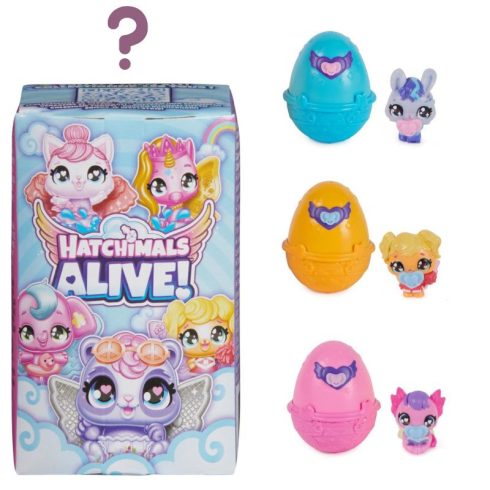 Hatchimals Alive! gyűjthető meglepetés figura tojásban - Többféle