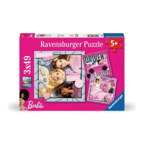 Ravensburger Barbie 3 az 1-ben puzzle 3x49 darabos