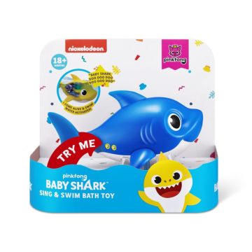  Zuru Toys Robo Alive: Daddy Shark úszó és éneklő cápa - Kék