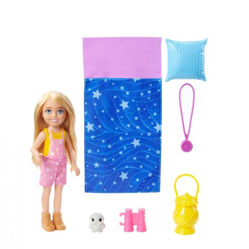 Barbie Kempingező Chelsea baba