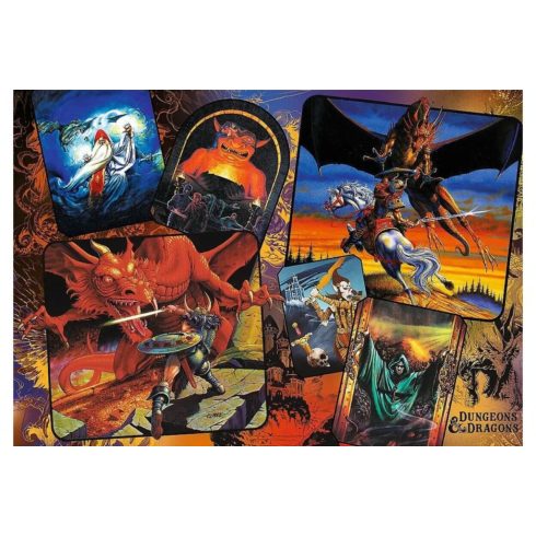 Trefl A Dungeons & Dragons eredete - 1000 darabos puzzle