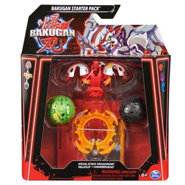   Spin Master Bakugan Különleges Támadás Harci csomag 3 db-os - Dragonoid