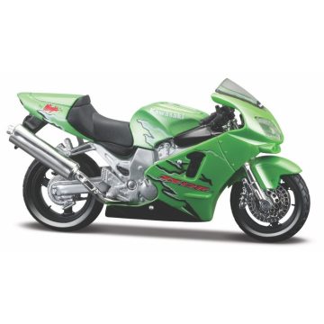 Maisto Kawasaki Ninja ZR -12R motor fém modell (1:18)