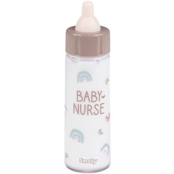   Smoby Baby Nurse Mágikus tejes cumisüveg - Rózsaszín/Fehér