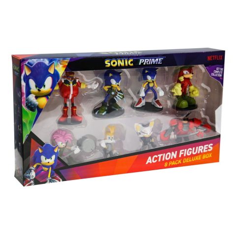 P.M.I. Sonic Prime Deluxe box figura készlet (8 darabos)