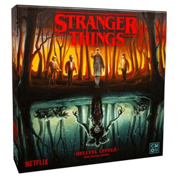 Stranger Things Hellyel lefelé Stratégiai társasjáték