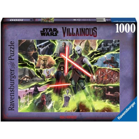 Ravensburger Star Wars Villainous : Asajj Ventress - 1000 darabos puzzle