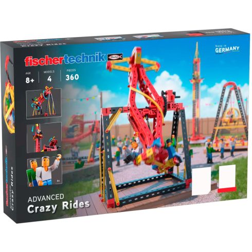 Fischertechnik 569019 Crazy Rides 360 darabos kreatív építőjáték