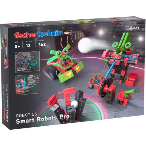 Fischertechnik 569021 Smart Robots Pro 362 darabos kreatív építőjáték