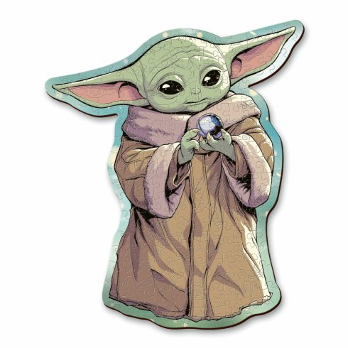 Trefl Puzzle Wood Craft: Star Wars Grogu - 160 darabos puzzle