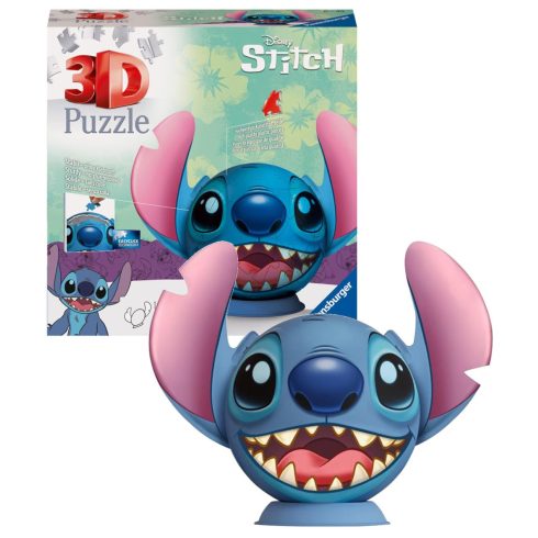 Ravensburger Disney Stitch 3D Puzzle Gömb 72 darabos