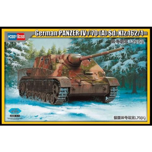 HobbyBoss Panzer IV / 70A A)Sd. Kfz.162/1 harckocsi műanyag modell (1:35)