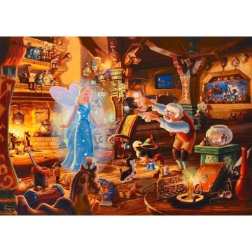   Schmidt Spiele Thomas Kinkade Studios Geppettos Pinocchio - 1000 darabos puzzle