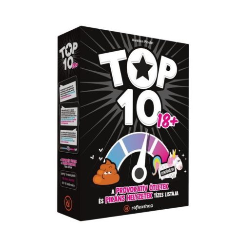 TOP10 18+ party társasjáték