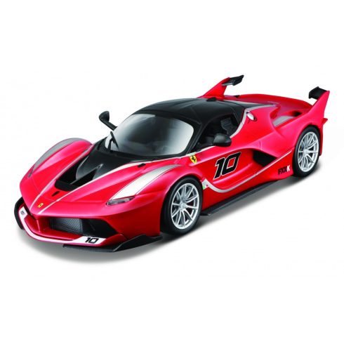 Maisto Ferrari FXXK autó piros fém modell (1:24)